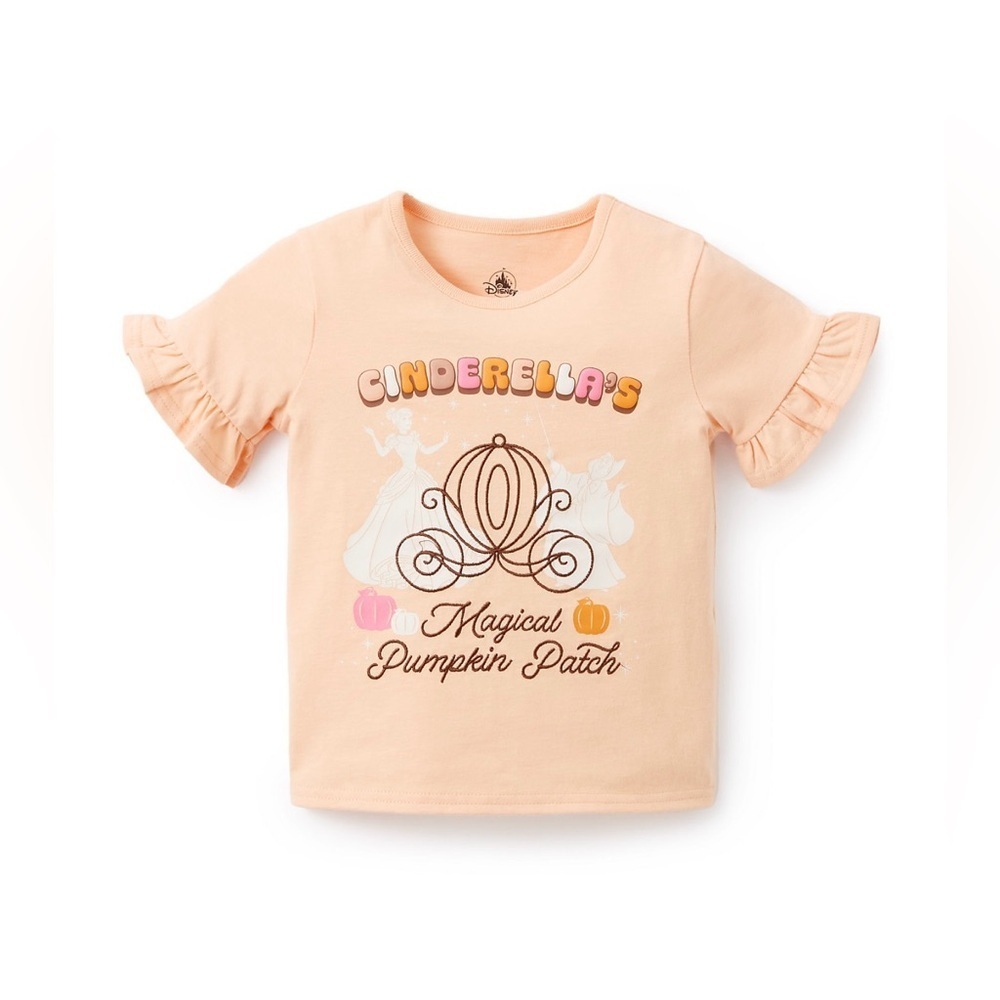 Disney Store Exclusive Cinderella Magical Pumpkin Patch Girl's 11/12 Tshirt,NWT - Picture 2 of 11